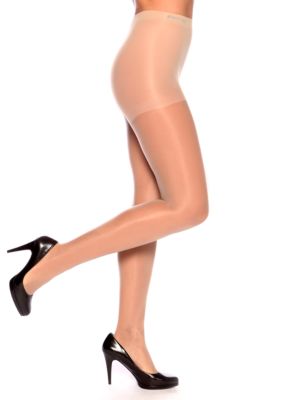 HUE Sheer Age Defiance Control Top Panty Hose