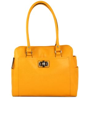 New Directions Cerene Saffiano Textured Tote