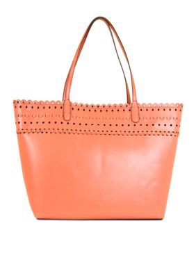 New Directions Zoe Scalloped Tote