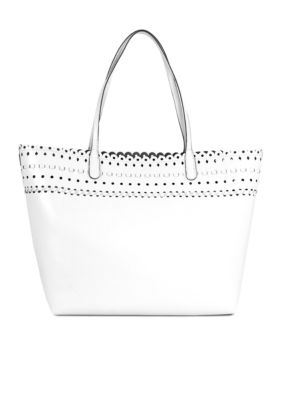 Zoe Scalloped Tote