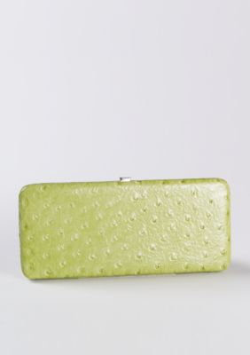 ND&reg; New Directions Ostrich Hard Frame Wallet