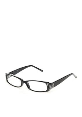 CMC by Corinne McCormack Black Rectangle Reading Glasses