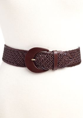Lauren Ralph Lauren Braided Leather Belt