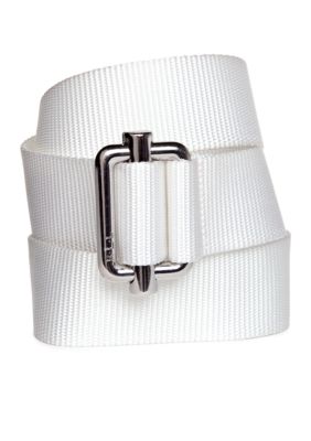 Lauren Ralph Lauren Ribbed Nylon Belt