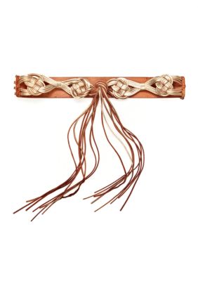 Lauren Ralph Lauren Tie Front Belt