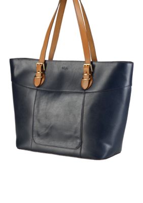 Lauren Ralph Lauren Bexley Heath Equestrian Tote