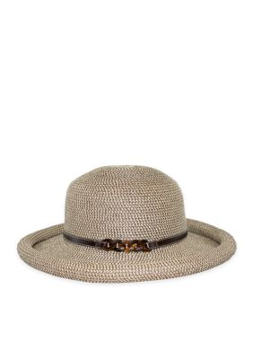 Nine West Packable Rollbrim Hat