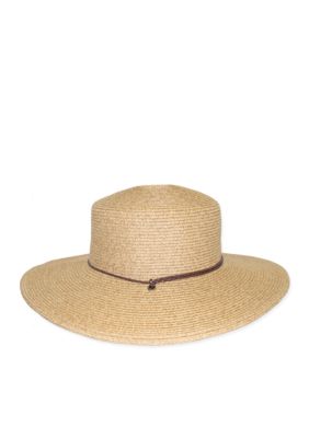 Nine West Packable Boater Bolero Hat