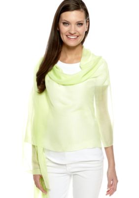 Calvin Klein Solid Crepe Wrap