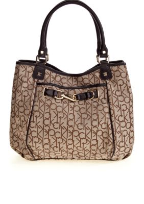 Calvin Klein Hudson Jacquard Tote