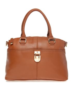 Calvin Klein Leather Satchel