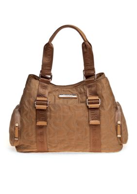 Calvin Klein Quilted Nylon Tote