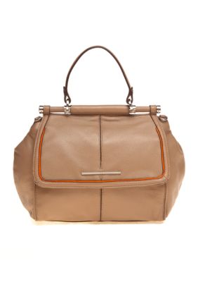 Calvin Klein Orchard Leather Satchel