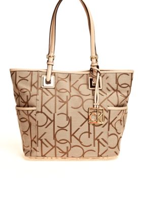 Calvin Klein Hudson Jacquard Tote