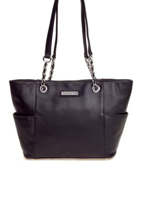Calvin Klein Key Item Pebble Leather Tote
