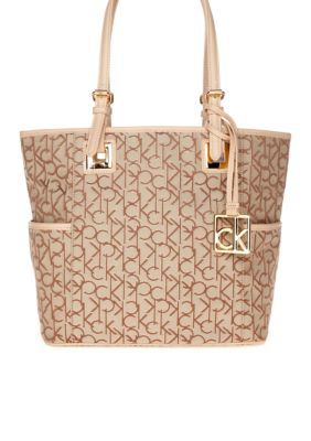 Calvin Klein Hudson Jacquard Tote