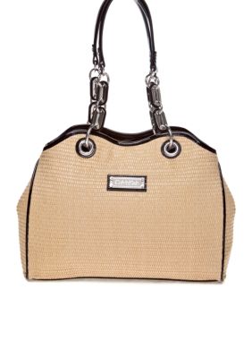 Calvin Klein St. Tropez Straw Tote