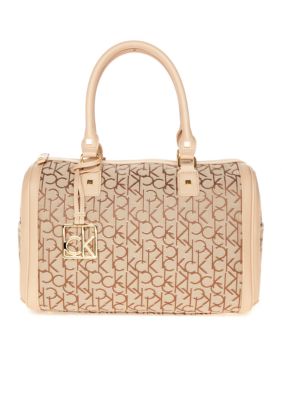 Calvin Klein Hudson Jacquard Satchel
