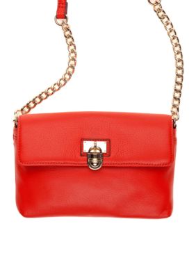Calvin Klein Pebble Leather Clutch