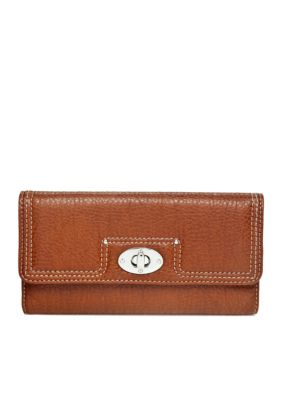 New Directions Pebble Flap Wallet