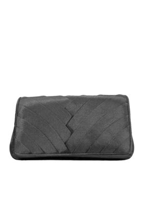 Nina Leesa Satin Clutch