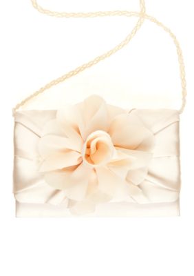 Nina Lupe Satin Clutch