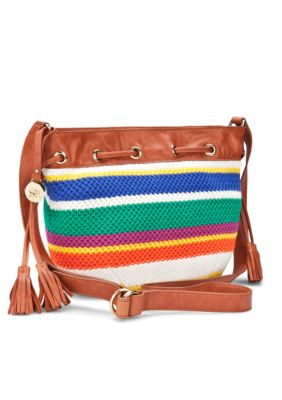 UGG Australia Quinn Crochet Small Drawstring Bag