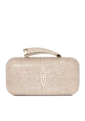 Vince Camuto Horn Clutch
