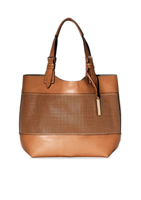 Vince Camuto Perforated Tote