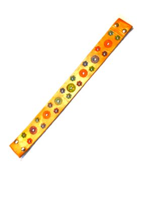 Katie Kalsi Multi Color Embossed Strap