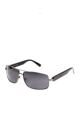 Saddlebred Dark Grey Metal Sunglasses