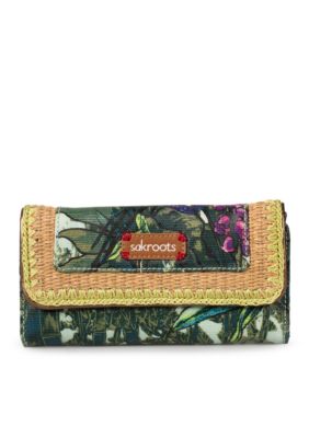 Sakroots Artist Circle Trifold Wallet