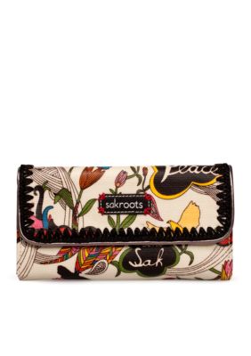 Sakroots Flap Wallet