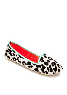 Kensie by Age Group Aqua Leopard Group Slippers