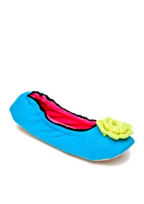 Kensie by Age Group Citrus Crochet Ballet Slippers