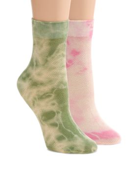 Hot Sox Tie Dye Openwork Socks