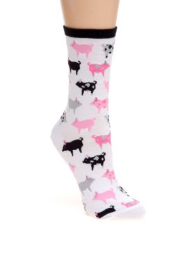 Hot Sox Pigs Trouser Sock