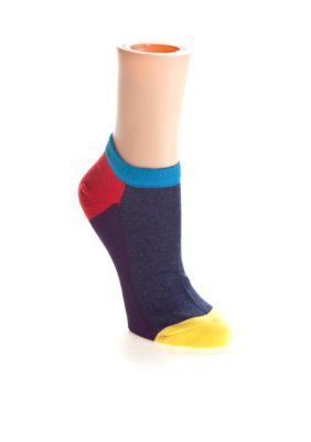 Happy Socks Color Block Low Cut Sock
