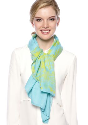 Vince Camuto Foral Print Oblong Scarf