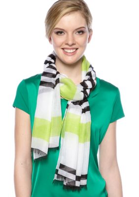 Vince Camuto Stripe Oblong Scarf