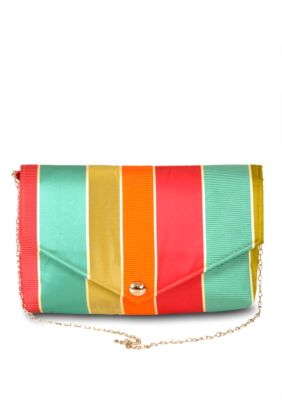 Baxter Designs Stripe Clutch