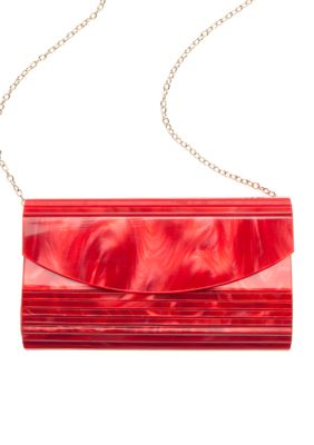 CYNTHIA Cynthia Rowley Marbled Clutch