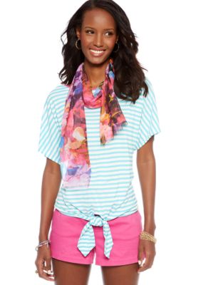 CYNTHIA Cynthia Rowley Camilla Floral Scarf