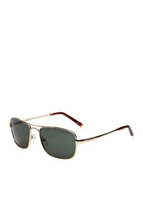 Nautica Metal Pilot Aviator Sunglasses
