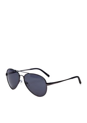 Nautica Metal Aviator Sunglasses