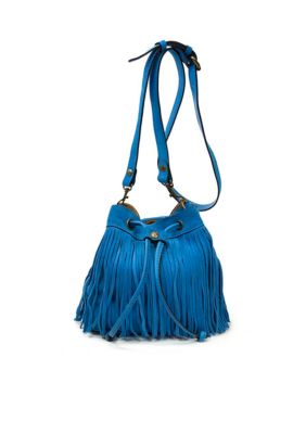 Patricia Nash Suede Elisa Bucket Bag
