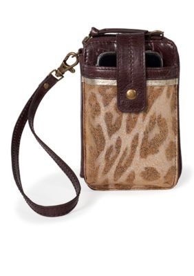 The Sak Leather Smartphone Wristlet