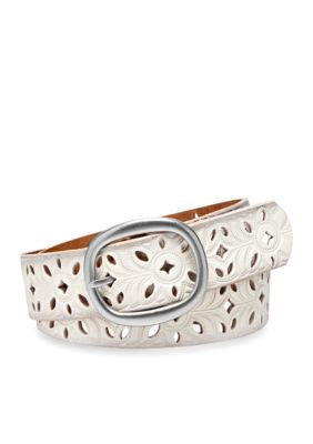 Fossil&reg; Floral Strap Belt