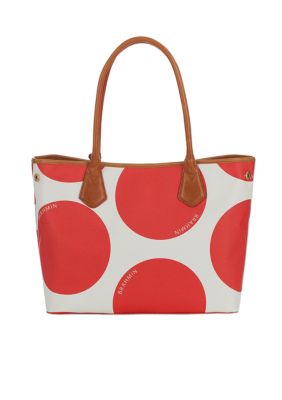 Brahmin Anytime Polka Dots Tote