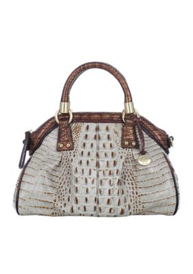 Brahmin Tri-Color Lisa Satchel